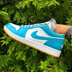 AIR JORDAN 1 LOW ‘BARCELONA’. BRAND NEW, UNWORN. SZ 13 M. SAME DAY SHIP.